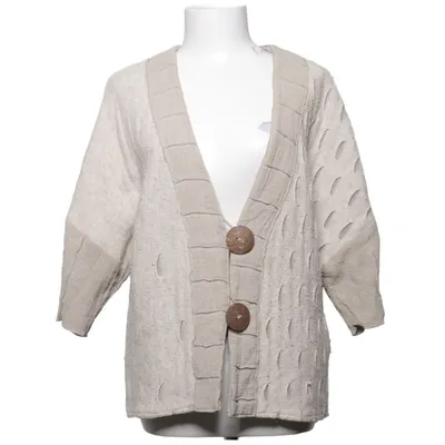 Cardigan (Beige) from Zele Cotton, Viscose
