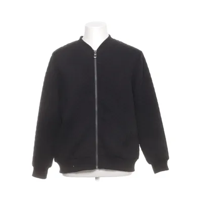 Bomber jacket (Black) from Marine Elastane, Polyester, Viscose