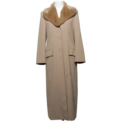 Manteau (Beige) de CCDK Acétate, Polyester