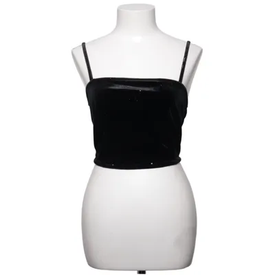 Crop top (Svart) från Narrated Polyester