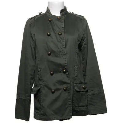 Jacket (Green) from Saix Cotton, Polyester