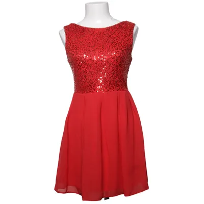 Robe de cocktail (Rouge) de Elise Ryan Polyamide, Polyester