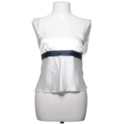 Topp (Vit, Blå) från Subdued Polyester