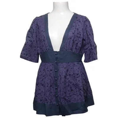 Blus (Lila, Blå) från Rules by Mary Bomull
