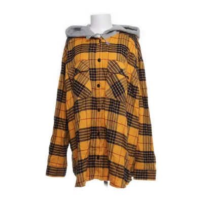 Capuchon sweater (Geel) van Divided by H&M Katoen, Viscose