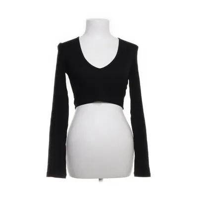 Crop top (Black) from Van Der Rock Cotton