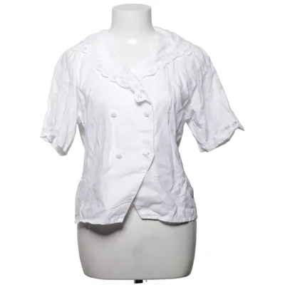Dirndl blouse (Wit) van Kurt Kellermann Linnen