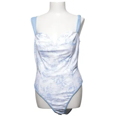 Body (Bleu, Blanc) de Cupshe Élasthane, Polyamide, Polyester