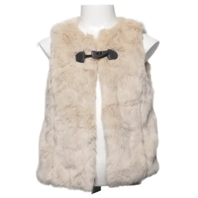 Ydervest (Beige) fra Zara Girls Bomuld, Polyester