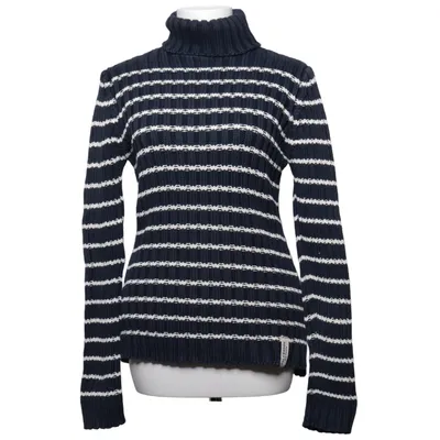Turtleneck (Blue, White) from Holebrook Cotton