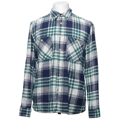 Flannel shirt (Blue, Green, White) from Vailent Clothing Cotton