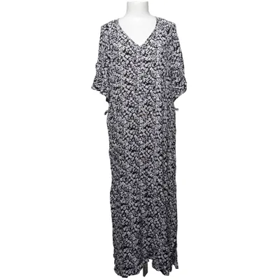 Dress (Black, White) from MyWear Woman Viscose