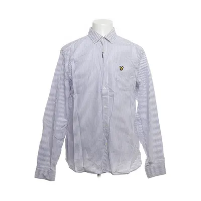Button down shirt (Blue, White) from Lyle & Scott Cotton
