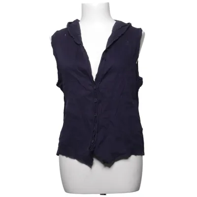 Korte mouwen capuchon sweater (Blauw) van Bleifrei Katoen