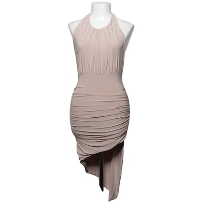Halterneck dress (OPEN BACK RUCHED DRESS) from NLY One Elastane, Polyester