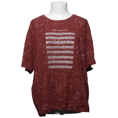T-shirt (Röd) från Buykud Bomull, Elastan