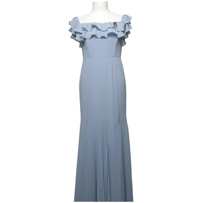 Evening gown (Blue) from Goddiva Polyester