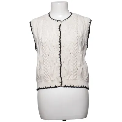 Vest (Hvid) fra Divided by H&M Akryl, Polyamid, Elastan