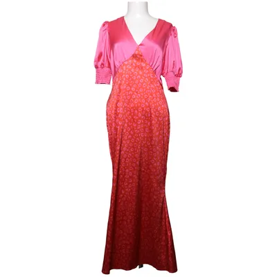 Långklänning (Röd, Rosa) från Never Fully Dressed Elastan, Polyester