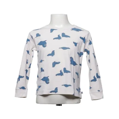 Lange mouwen shirt (Beige, Blauw) van Petit Bateau Katoen