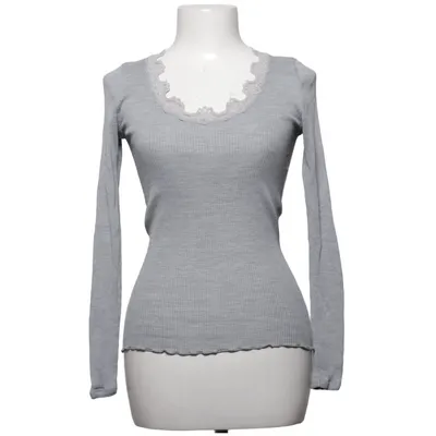 Top (Grau) von Rosemunde Baumwolle, Seide