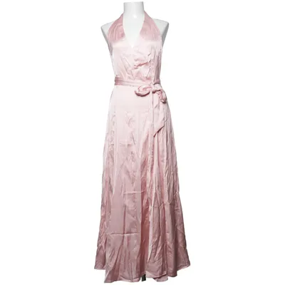 Evening gown (Pink) from H&M Linen, Polyester, Viscose