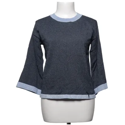 Sweater (Blå, Sort) fra Nümph Metallfiber, Polyamid, Polyester, Viscose