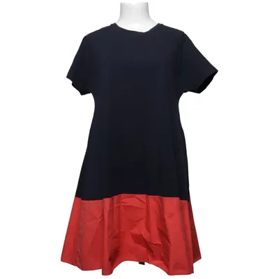 Dress (Blue, Red) from COS Cotton, Elastane