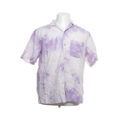 Korte mouwen shirt (Lila) van H&M Man Katoen, Linnen