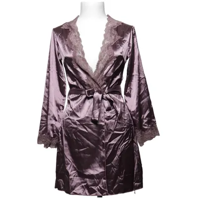 Morgenkåbe (Lilla) fra Livco Corsetti Elastan, Polyester