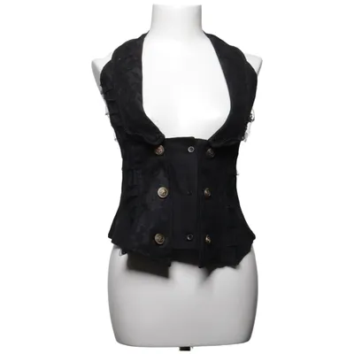 Halterneck top (Sort) fra Burleska Bomuld, Polyester