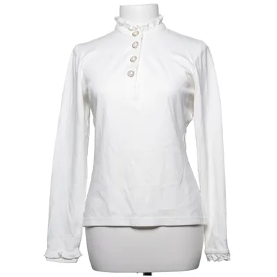 Henley shirt (White) from Veronica Virta Elastane, Polyester, Viscose