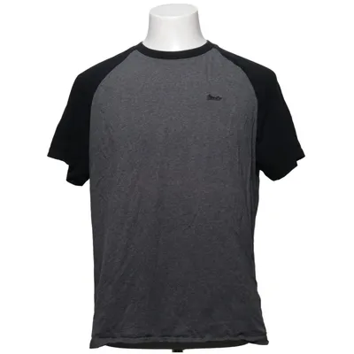 Maillot de baseball (Gris, Noir) de Superdry Coton