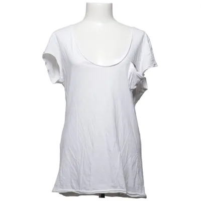 T-shirt (Blanc) de Ann Taylor Loft Coton