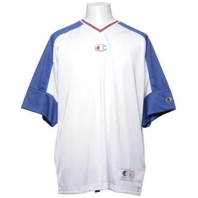 T-shirt (Vit, Blå) från Champion Elastan, Polyester