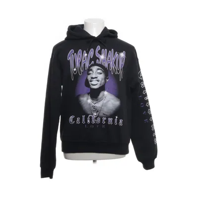 Capuchon sweater (Zwart, Lila) van 2Pac Polyester, Katoen