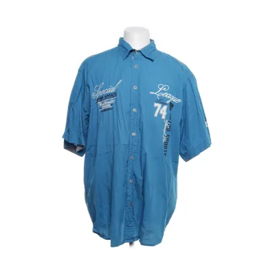 Korte mouwen shirt (Blauw) van Canda C&A Katoen
