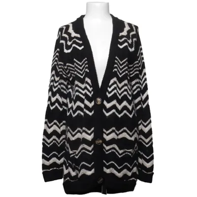 Cardigan (Black, Beige) from Missoni Lindex Acrylic, Mohair, Polyamide, Polyester, Wool