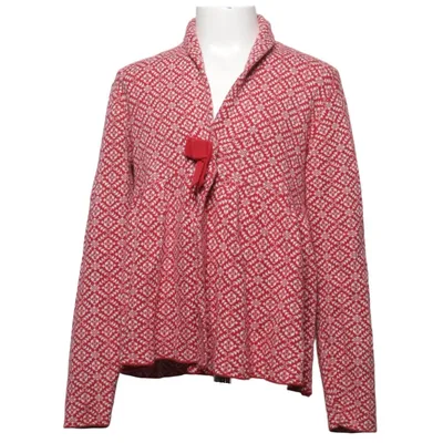 Cardigan (Red, White) from Mywear Young Cotton