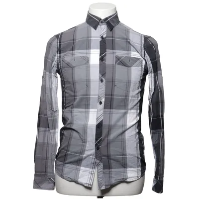Flannel shirt (Gray, Black, White) from JC Cotton
