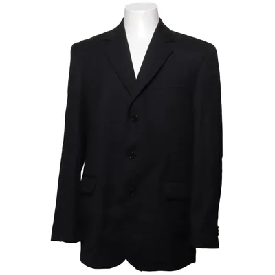 Blazer (Black) from Enrico Silvanni Viscose, Wool