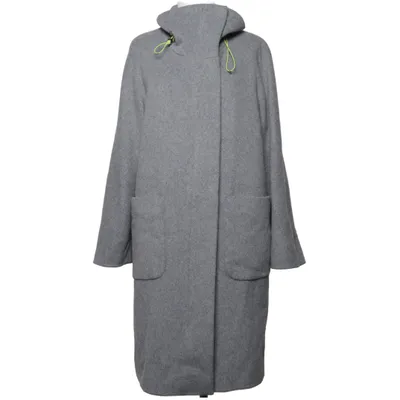 Frakke (Grå) fra Frandsen Polyamid, Polyester, Uld