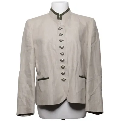 Blazer (Beige) from Sonnblick Acetate, Linen, Viscose