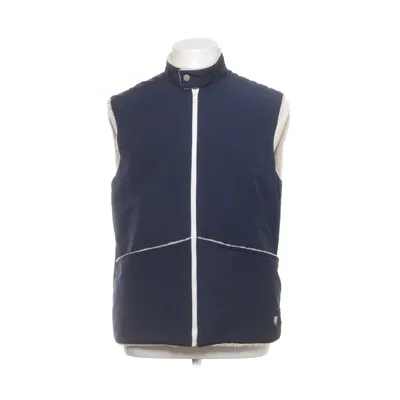 Outer vest (Blue, White) from Armor Lux Acrylic, Cotton, Polyamide, Polybutylene, Polyester, Wool