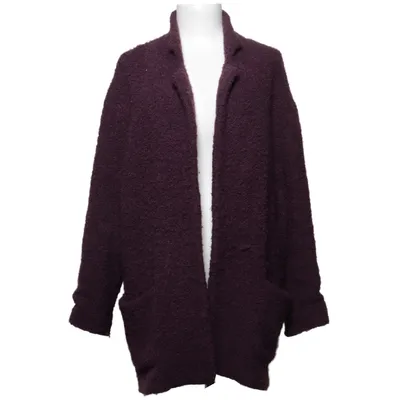 Cardigan (Lilla) fra Ritva Falla Polyamid, Viscose, Uld