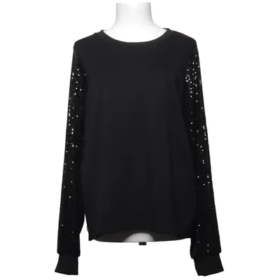 Blouse (Noir) de Culture Élasthane, Modal, Polyester