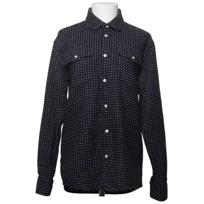 Överskjorta (Svart, Vit) från Soulland Polyester, Ull