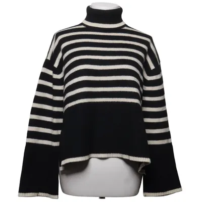 Turtleneck (SIGNATURE STRIPE TURTLENECK) fra Totême Økologisk bomuld, Uld