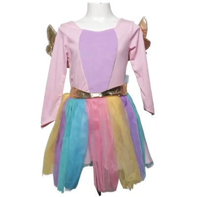 Klänning (Rosa, Flerfärgad) från Den Goda Fen Polyester