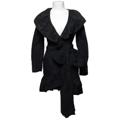 Robe portefeuille (Noir) de Sandra Mansour x H&M Polyester